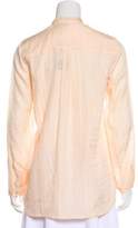 Thumbnail for your product : Eileen Fisher Silk Long Sleeve Top w/ Tags