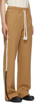 Thumbnail for your product : J.W.Anderson Brown Contrast Stitch Lounge Pants