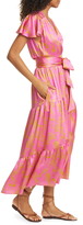 Thumbnail for your product : Tanya Taylor Liza Silk Maxi Dress
