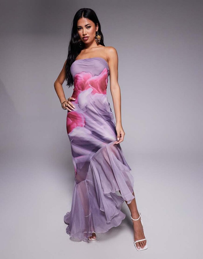 Lilac Evening Dress ShopStyle AU