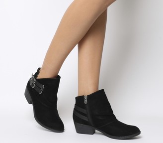 blowfish black ankle boots