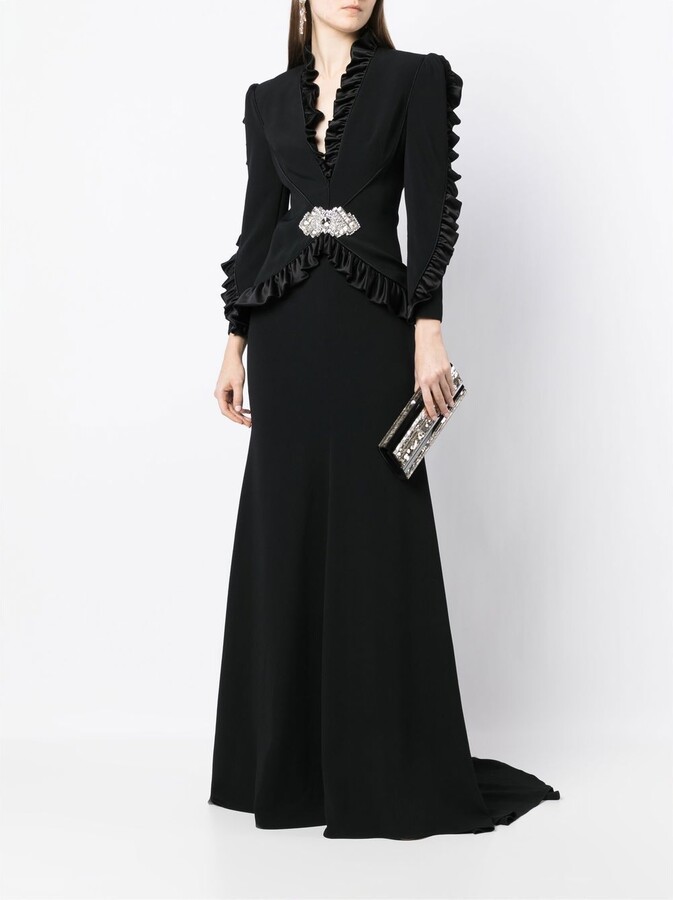 Jenny Packham Genevieve floorlength gown ShopStyle Evening Dresses