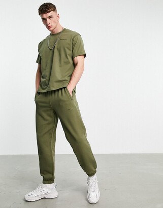 adidas x Pharrell Williams premium sweatpants wein khaki - ShopStyle Pants