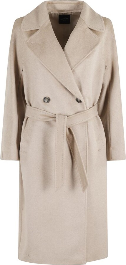 Weekend Max Mara Resina Belted Long Coat