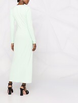 Thumbnail for your product : Self-Portrait Draped Maxi Dress