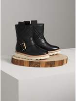 Thumbnail for your product : Burberry Quilted Leather Weather Boots