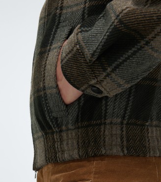 Dries Van Noten Checked wool jacket