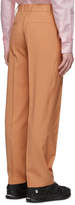 Thumbnail for your product : Burberry Orange Flap Trousers
