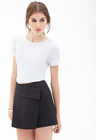 Thumbnail for your product : Forever 21 Matelassé Origami Skirt