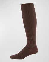 Thumbnail for your product : Neiman Marcus Core-Spun Socks, Over-the-Calf