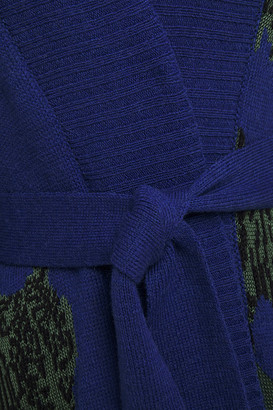 Just Cavalli Jacquard-knit Cardigan
