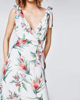 Thumbnail for your product : Nicole Miller Tropicale V Neck Dress