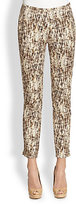 Thumbnail for your product : Lafayette 148 New York Printed Stanton Pants