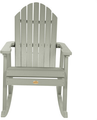 Highwood USA Outdoor Rocking Plastic Chair