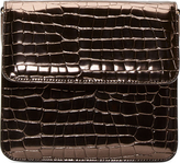 Thumbnail for your product : Stella McCartney Gunmetal Kaiman Crom Small Shoulder Bag