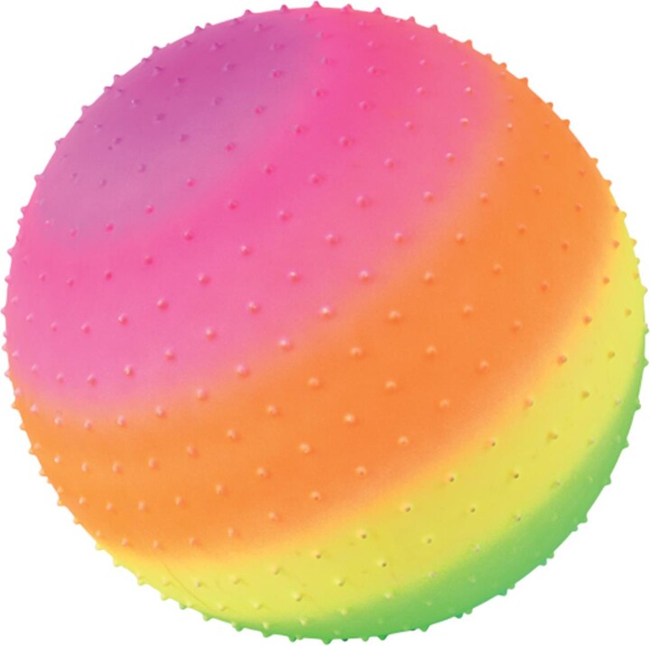 US Toy Company US Toy Rainbow Knobby Ball 18 Inch