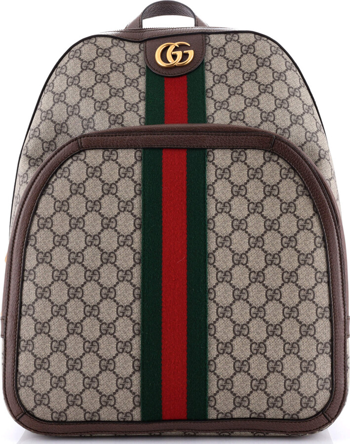 Gucci Ophidia Backpack GG Coated Canvas Medium