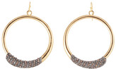 Thumbnail for your product : Vince Camuto Pave Luxe Links Hematite Drop Earrings
