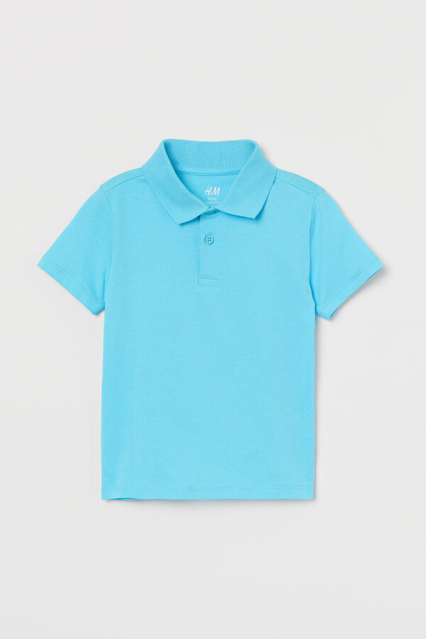 H&M Polo Shirt - Turquoise - ShopStyle