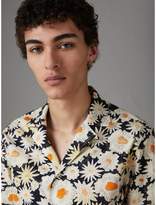 Thumbnail for your product : Burberry Short-sleeve Daisy Print Cotton Utility Shirt