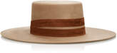 Thumbnail for your product : Janessa Leone Phoenix Wide-Brim Wool Hat