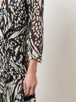 Thumbnail for your product : Veronica Beard Kiran wrap silk dress