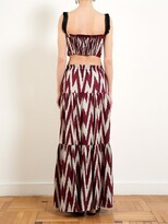 Thumbnail for your product : Balo Tiered Ikat Maxi Skirt