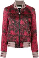 Thumbnail for your product : Saint Laurent floral zipped jacket