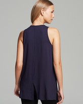 Thumbnail for your product : Vince Camuto Embellished Front Seam Tank