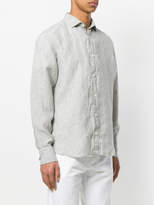 Thumbnail for your product : Eleventy striped fitted shirt