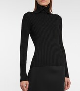 Thumbnail for your product : Dorothee Schumacher Ribbed Softness wool turtleneck sweater