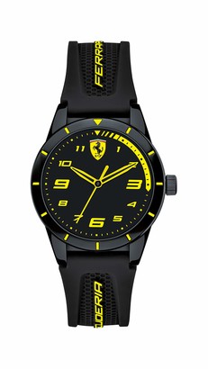 Scuderia Ferrari Unisex Kid's Analogue Quartz Watch with Silicone Strap 0860009