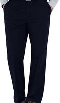 Thumbnail for your product : Charles Tyrwhitt Navy classic fit flat front weekend chinos