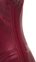 Thumbnail for your product : Thierry Mugler Embossed Shiny Stretch Jersey Dress