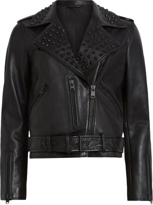 AllSaints Women's Leather & Faux Leather Jackets | ShopStyle