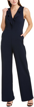 bcbg ruffle jumpsuit