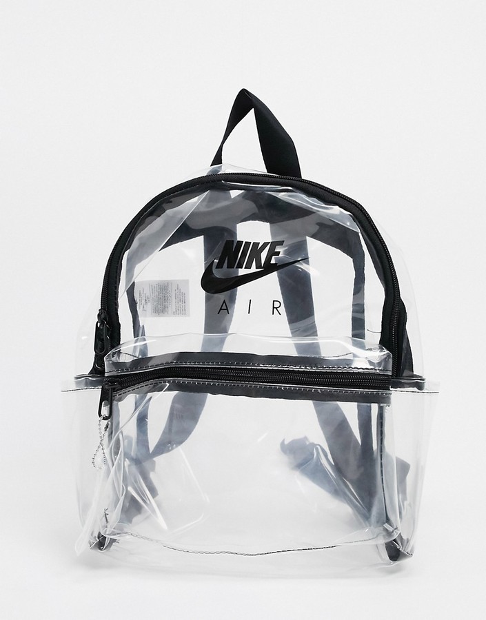 nike clear mesh backpack
