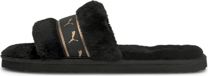 Puma Women's Tuff Mocc Sherpa Slippers from Finish Line - ShopStyle