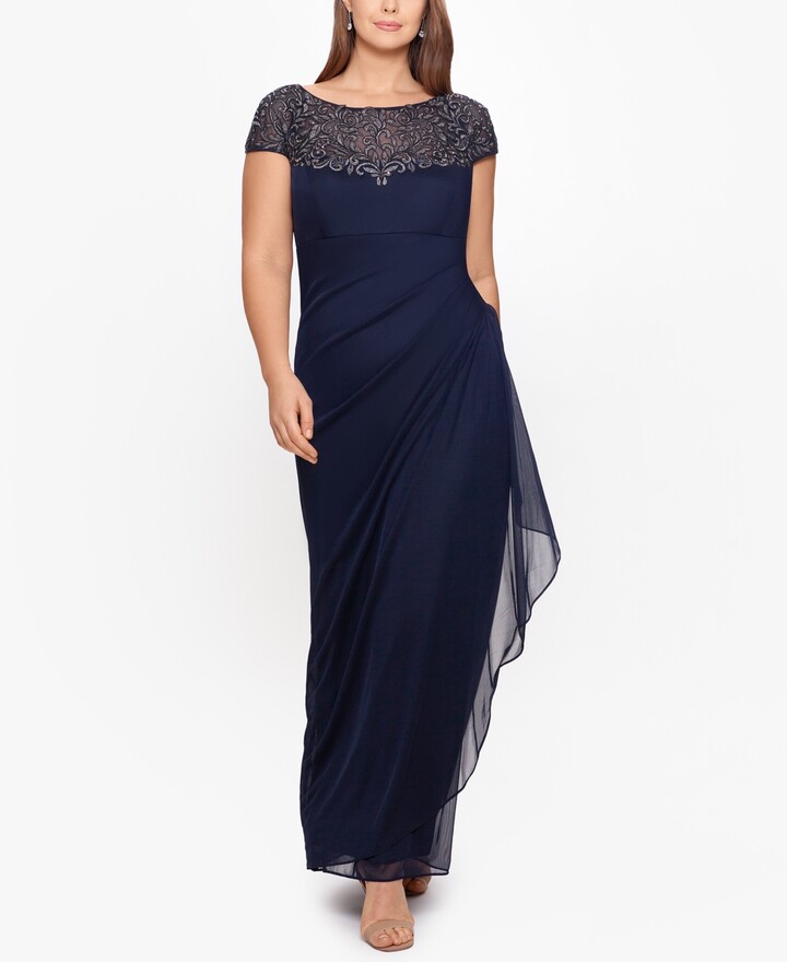 xscape plus size formal dresses