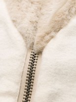 Thumbnail for your product : Lorena Antoniazzi Shearling Zip Up Gilet