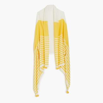 J.Crew Summerweight cape-scarf in yellow