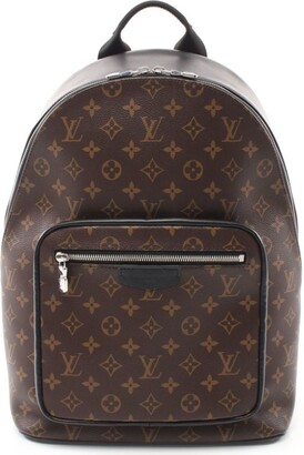 Louis Vuitton Josh Backpack (Monogram Macassar)–