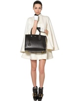 Thumbnail for your product : Alexander McQueen Heroine Brushed Leather Zip Up Tote Bag