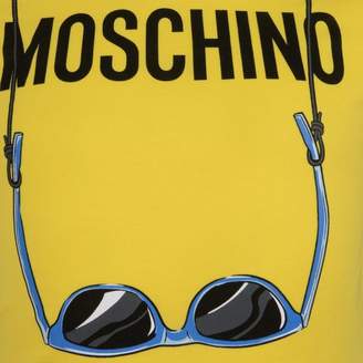 Moschino MoschinoBoys Yellow Sunglasses Print Top