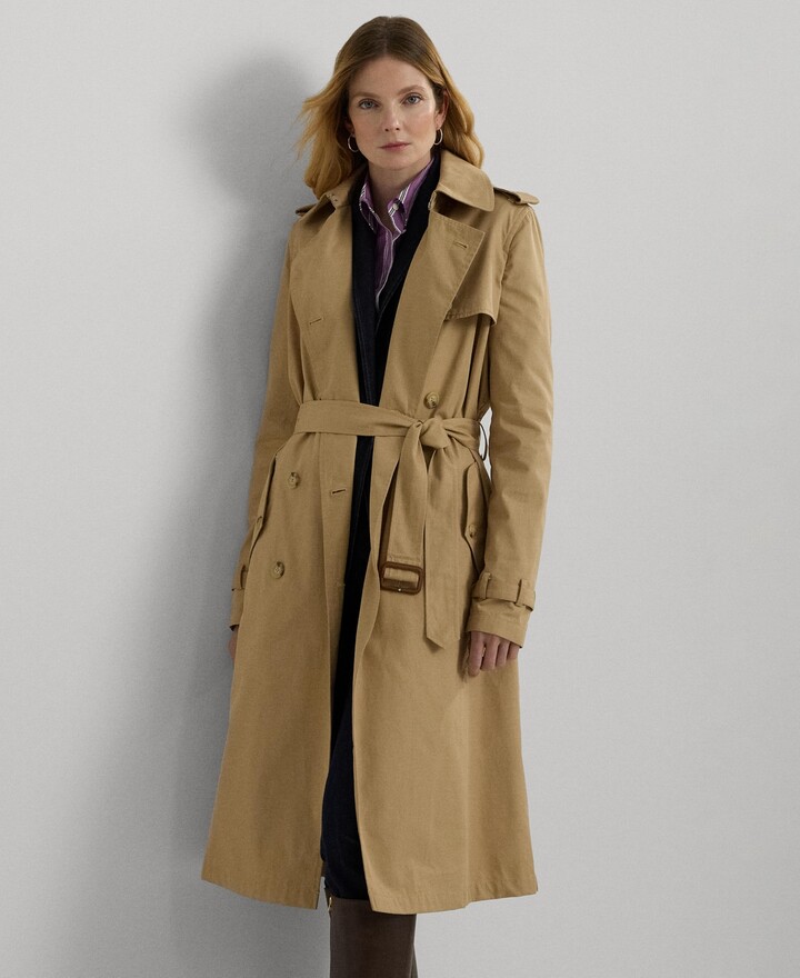 Lauren Ralph Lauren Women's Double-Breasted Trench Coat
