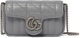 Thumbnail for your product : Gucci GG Marmont Super Mini leather shoulder bag