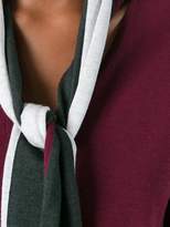Thumbnail for your product : Tomas Maier fine knit tie neck jumper