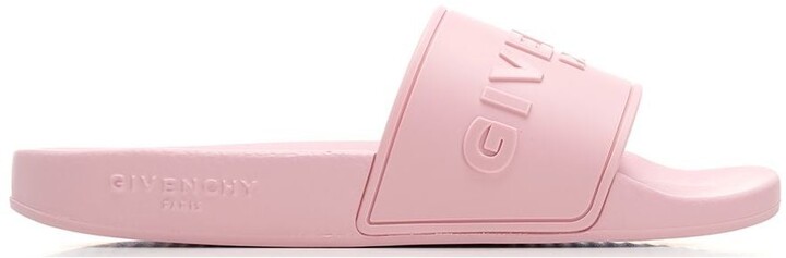 fig pink givenchy slides