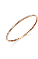 Thumbnail for your product : Roberto Coin Diamond & 18K Rose Gold Bangle Bracelet