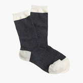 Thumbnail for your product : J.Crew Pin-thin striped trouser socks